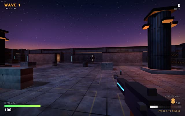 Claude Fable 5.1's first-person shooter
